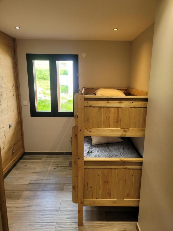 Appartement En Chalet 4 Etoiles Huez Exterior foto